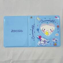 Anime Sanrios Hello Kitty Photo Album Kawaii Sanrio Cinnamorol Melody Kurome 3-Inch Storage Photo Album Cute Card Holder Mini Truck Accessories Cards Collect Toys