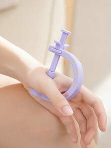 Aparat de masaj compact cu acupresiune cu 12 niveluri pentru ameliorarea țesuturilor profunde - ușor de blocat și eliberat, instrument manual ușor, potrivit pentru mâini, încheieturi și articulații