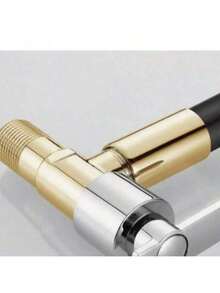 El grifo de primera marcha todo de cobre negro con un tubo de silicona de 50 cm de largo y una interfaz universal de 4 puntos es adecuado para cocinas y baños familiares, y el material todo de cobre es duradero, y el agua espumosa es suave, lo cual es adecuado para amas de casa y propietarios de decoración.