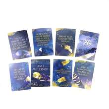 Englische Version der Soul Truth Oracle Karten für intuitive Aromatherapie, enthält 44 Einblickskarten, Divinations-Tischspiele, Familienparty-Unterhaltungsspielkarten, Geschenkspiele