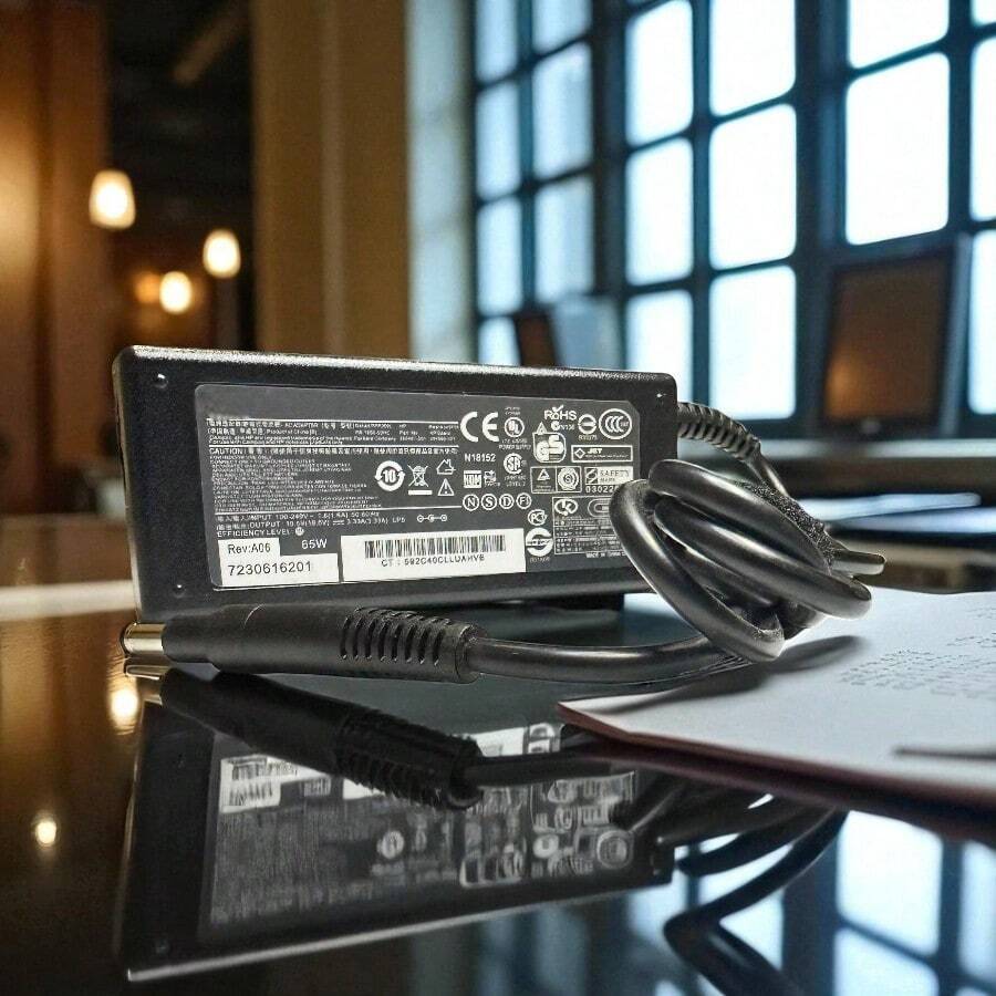 DEMTECH Cargador para laptop universal 19.5V 3.33A 65W CHICA , compatible también con dispositivos que admiten 1.6A, punta de 4.8mm * 1.7mm tipo boca negra con pin central, adaptador de corriente portátil para computadoras, notebooks y ultrabooks que requieren entrada de 19.5 voltios y salida de 3.33 amperios, ideal como reemplazo confiable o repuesto práctico para uso en oficina, hogar, estudio o viajes, diseño compacto y ligero para transportar fácilmente, incluye cable de alimentación de calidad, ofrece suministro de energía estable para prolongar la vida útil de la batería, adecuado para estudiantes, profesionales y usuarios domésticos que necesitan mantener su equipo operativo en cualquier momento, rendimiento eficiente y versátil para múltiples entornos, excelente opción para mantener tu productividad y entretenimiento sin interrupciones, imprescindible para quienes requieren energía constante en actividades diarias. - Tipo de Enchufe B Japonés (100V) - Ver 1