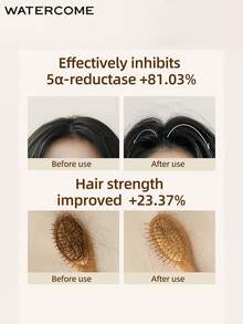 WATERCOME 400毫升茶树氨基酸洗发水，无硅配方，控油丰盈，柑橘香型，防止头发断裂，改善头发柔顺度，日常护发 - 控油蓬鬆 - 查看 3