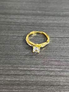 Wunderschöner silbriger imitierter magischer Mystic Topas Ring für Frauen, Mode Hochzeit Verlobung Braut Versprechen Schmuck Solitär Ring Geburtstags Jahrestags Geschenke