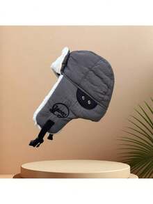 Neue Ankunft Wintermütze mit Ohrenschutz, thermisch gefütterter windundurchlässiger Skimaske Beanie für Radfahren, Outdoor-Aktivitäten, hält Nacken und Ohren warm