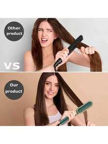 RAF Cepillos de pelo profesionales, alisadores, peines alisadores anti-escaldadura, alisadores y rizadores de pelo todo en uno, rizadores de iones negativos que dan volumen, y peines de peinado con zonas de temperatura múltiple, son adecuados para regalar a mujeres y excelentes regalos para el Día de la Madre.