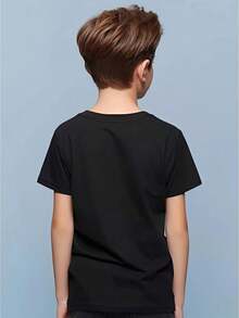 Camiseta de juguetes de bloques de construcción maestro - Negro - Ver 2