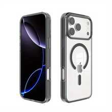 【よく売れる】i Phone 17/17Pro/17Air/17 Pro Max、16 Pro/ 16 pro max、15/ 15 Pro /15 プロマックス、14pro/ 14pro 最大、13pro/ 13pro 大きい、12pro/ 大 12 11、大11promaxシリーズ用透明磁気ワイヤレス充電対応ケース - TPU素材製のスタイリッシュで耐衝撃なミニマルデザイン。 クリア保護カバーで、傷防止と携帯アクセサリーとして最適 - ブラック - チェックする 4