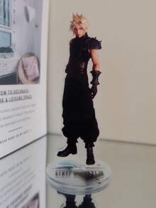 Figura de acrílico de Cloud Strife de Vii Rebirth Anime, modelo de accesorio, figura de escritorio, decoración, regalo, colección de niños