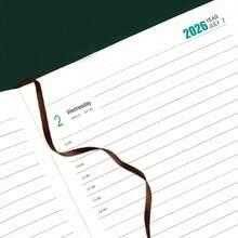 دفتر مخطط يومي مغلف بغلاف صلب مربوط بحلزون 400 صفحة، مفكرة تخطيط يومي، إدارة الوقت وتتبع الانضباط الذاتي، مخطط 365 يوم للمكتب والمدرسة، لوازم مدرسية، عودة إلى المدرسة