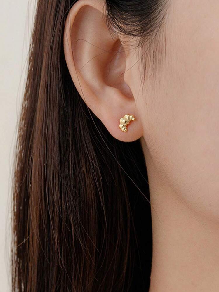 3 pezzi Orecchini a perno in argento sterling 925 da 3mm, 4mm, 5mm, orecchini classici a quattro griffe per donna, gioielli alla moda di stile europeo e americano con opale come regalo