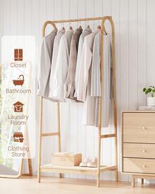 Coat Rack - สีไม้ - ดู 5