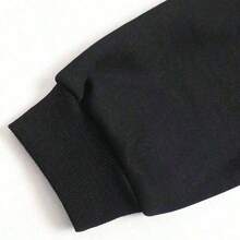 Men's Sp5der Spider Web Graphic Hoodie - Streetwear Gothic Design PulloverSporty Style, Loose Fit, With Pocket Details, Knitted Fabric, Slightly Stretchy, 280 G/M² - Personalized Large Back Design, Suitable For Halloween Or Christmas Gifts,Graphic Hoodie - 黑色 - 查看 6