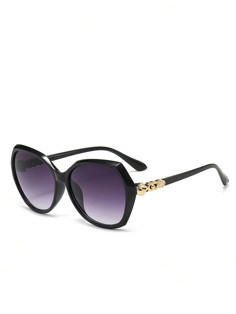 1pc Women's Fashion Oversized Fashion Glasses, UV Protection Beach Fashion Glasses