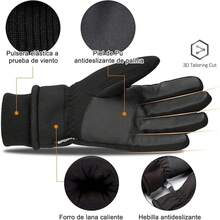Snowmobile Protective Equipment - 黑色 - 查看 12