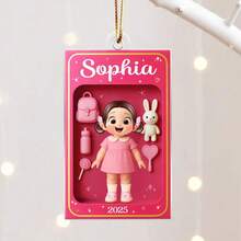 1/3/5 Stücke, individuelle Familien-Meme-Stil Autoverzierung aus Foto, personalisiertes Erinnerungsstück, Namen & Foto hochladen, Weihnachtsgeschenk für Eltern, Paar, Familie, individuelle Acryl-Porträt-Geschenke für Eltern, Lehrer, Kinder, Rucksack-Anhänger, süßes Erinnerungsstück für den Klassenraum, Weihnachtsdekoration, Thanksgiving-Geschenk, Neujahrgeschenk, Partydekoration