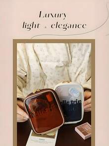 Sac de rangement portable grande capacité pour femmes, sac de rangement pour le voyage et l'extérieur, sac à maquillage imperméable, organisateur de maquillage, organisateur de maquillage, rangement de maquillage, voyage, déplacement professionnel, camping, produits de soins de la peau, trousse de toilette, essentiel pour les voyages, les vacances et le meilleur cadeau pour l'école