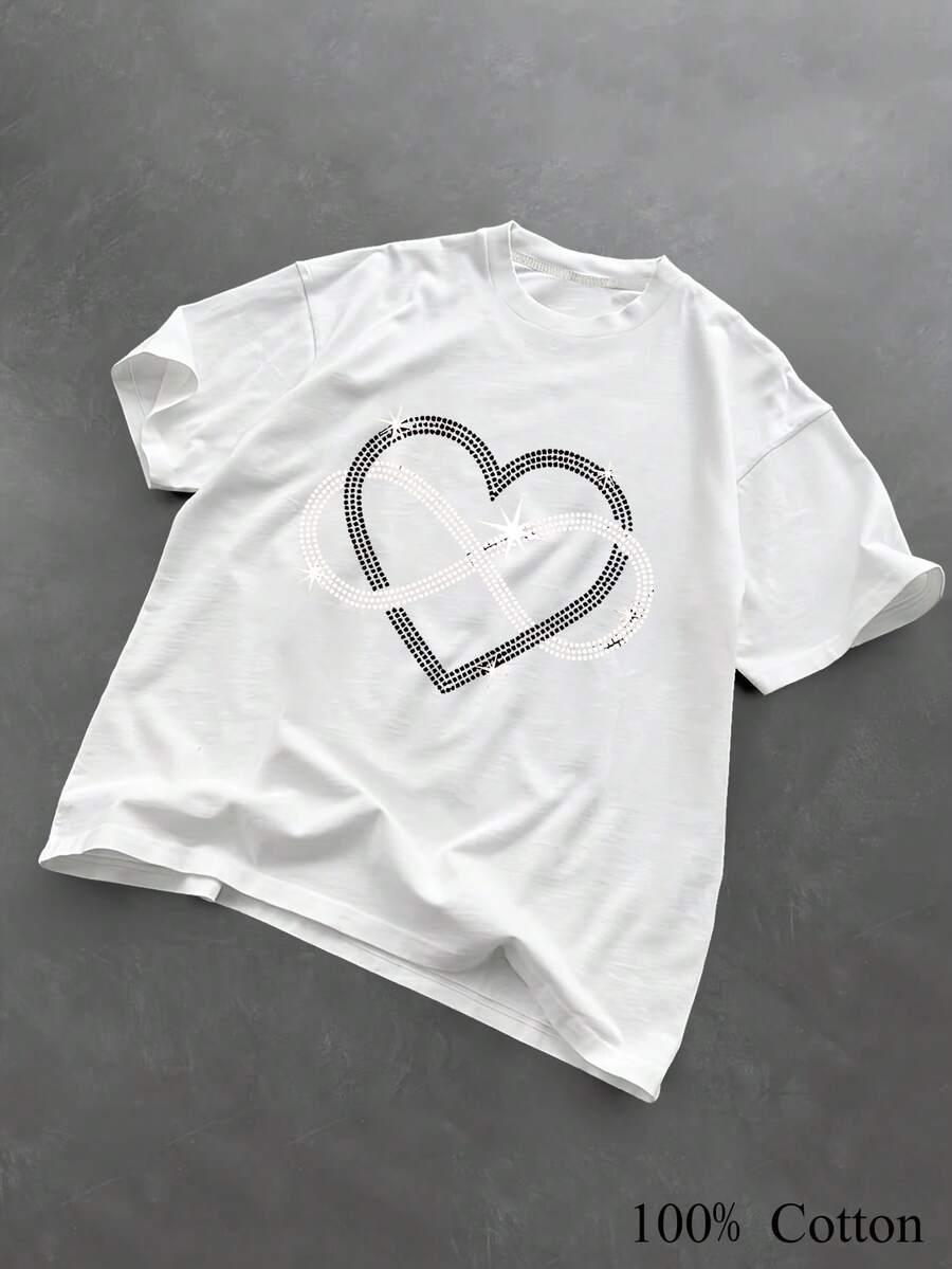 Women T-Shirts - 白色 - 查看 1