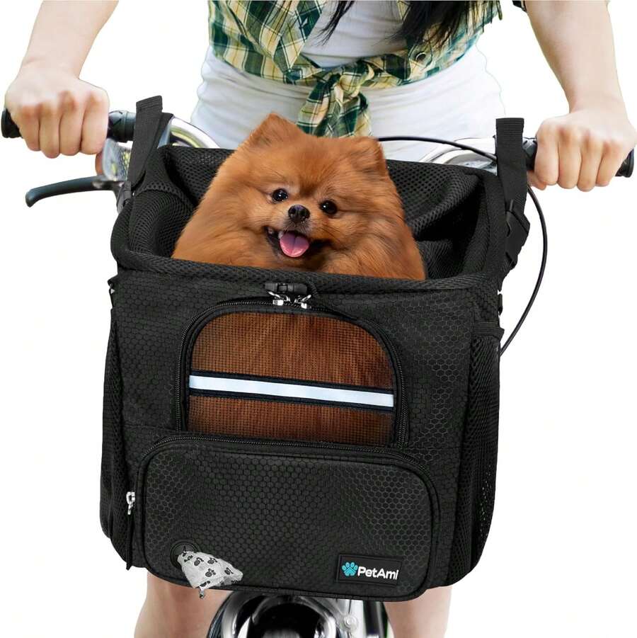 petami-dog-bike-basket-soft-sided-ventilated-dog-bike-carrier-backpack