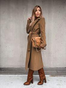 Plus Size Women's Fashionable And Elegant Coat Jacket, Autumn/Winter
