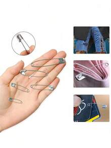 260Pcs Pins Rust Resistant Silver Pins For DIY Crafts Sewing Accessories - 多色的 - 查看 3