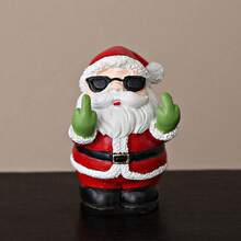 Christmas Snowman Figurines Small Funny Design Christmas Santa Claus Decor For Desktop,Christmas Decorations, Interesting Christmas Gifts,