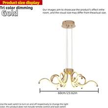 1pc Modern Luxury Gold-Plated Flower LED Color-Changing Crystal Lamp For Living Room, Bedroom, Dining Room, Hotel, No Switch, No Remote Control - Multicolor - View 12