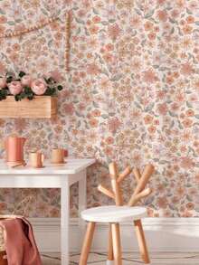 Một cuộn giấy dán tường tự dính hình hoa hồng 17,7 * 78,6/118,1 inch, chống thấm nước, chống ố, có thể bóc và tháo rời, dùng làm nhãn dán trang trí nghệ thuật trên tường phòng khách, phòng ngủ và ký túc xá, cải tạo và nâng cấp tường cũ cho người thuê nhà, nhãn dán tường tự dính - Nhiều màu - Xem 2