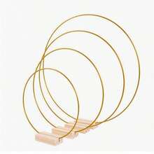 10-40cm Metal Floral Hoop Circle Rings Frame DIY Wreath Flowers Garland Hanging Ornaments Spring Wedding Party Decoration Supplies
