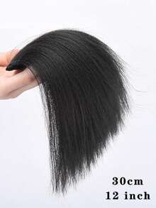 Clip-In Synthetic Hair Extensions Set Of 1, Invisible Root Volumizer Straight Clip-On Hairpiece, Top Boosting Hair Padding Pieces, Adds Volume For All - Suitable For Men & Women, Easy To Use - Multicolor - View 13