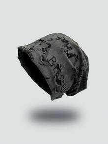 1顶新款个性化字母绒面针织帽，轻便夏季户外运动帽，酷炫男士帽，男女通用休闲春秋季帽 - 彩色 - 查看 14