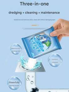 8/4/1 Pack Drain Cleaner, Suitable For Cleaning Toilet, Bathroom Tub, Kitchen Sink, Toilet Drain Clogging And Odor Removal, Great Gift For Friends And Family. Bathroom & Kitchen Pipe Clog Remover, Super Strong Drain Unblocker, Unclogs Sink, Toilet And Pipes In Seconds (Priority To Send Upgraded Version) - Powdery - View 16