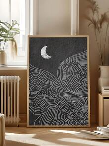 Tranh canvas trừu tượng cổ điển, tranh nghệ thuật treo tường hình cơ thể nữ hài hước, tranh canvas mặt trời và mặt trăng phong cách retro Bohemian, tranh in tối giản đường nét sóng trừu tượng thời trung cổ, tranh canvas đường nét hài hước, trang trí phòng ngủ, trang trí phòng khách, trang trí văn phòng, tranh treo tường, trang trí nhà cửa, trang trí phòng, tranh canvas treo tường, tranh áp phích, tranh treo tường có khung, khung tùy chọn - Nhiều màu - Xem 41