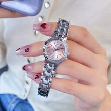 Reloj de muñeca pequeño y redondo, delicado y compacto, regalo de cumpleaños/Navidad