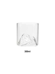 6PCS Christmas Mountain Whiskey Glasses, 180ml Creative Old Fashioned Rock Glasses, High Borosilicate Liquor Tumblers, Barware Set, Holiday Gifts, Christmas Decorations, Party Supplies, Drinkware
