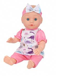 12英寸动物玩偶系列，蓝眼睛玩偶，儿童伴侣玩具，儿童过家家玩具