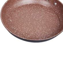 Sartén de aluminio 16/24/28/30/34 cm, sartén redonda sólida minimalista para cocinar mariscos en la cocina 1 pieza/2 piezas Sartén antiadherente para crepes, panqueques, lasaña, desayuno, bistec y huevos - Sartén multiusos de 7"/8"/10"  Sartén Antiadherente De 16/24/28/30/34 cm Para Sopa, Sartén, - Marrón 24cm+28cm - Ver 5