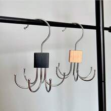 Gürtelaufhänger, 360° drehbarer Gürtelorganizer zur platzsparenden Aufbewahrung von BHs, Trägershirts, Krawatten, Schals, Geldbörsen