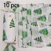 60/30/10 QOQI Christmas Gingerbread Man Tissue Paper - 20x34 Inches Gingerbread And Polka Dot Design, Lightweight Protective Packaging, Santa Claus, Christmas Stockings, Lights, Christmas Tree Leaves, For Gift Wrapping, Fragile Item Protection, Holiday Decorations (Candy Cane Stripes, Blue Stars), Gingerbread Decorations, Holiday Wrapping, Holiday Style, Holiday Theme Prints, Seasonal Wrapping, Holiday Decorations, Party Planning