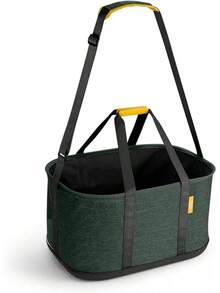 Joseph Joseph Hold-All - Collapsible Folding 35L/9.2 Gallon Washing Laundry Basket Bag, Durable Fabric, Moisture Resistant, Grey - 綠色 - 查看 12