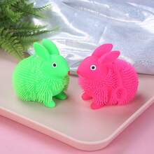 8 Stücke bunte Kaninchen Quetsch-Sensorikbälle, Simulation Langhaar Kaninchen Spielzeug Stressabbau, süße Kaninchen Spielzeug Partybevorzugungen, Stressabbau Spielzeug & Quetsch Fidget Sensorikbälle für Geschenktüten, Partybevorzugungen, Quetschspielzeug, Fidget Spielzeug, Geburtstagsgeschenke, Geschenktüten Füller, Piñata Füllung, Weihnachten, Halloween, Valentinstag, Ostern, Neujahr, Karneval Geschenk, zufällige Farbe