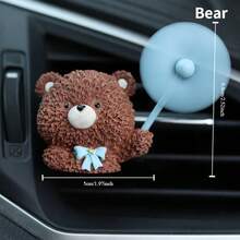 Cute Animal Rotating Windmill Car Air Conditioner Vent Decorations Car Interior Accessories Car Clips - Multicolor - View 16