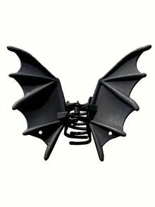 1 件万圣节鬼魂发夹怪异 Y2K 醋酸纤维爪夹：耀眼鬼魂形马尾发饰 - 非常适合万圣节派对和服装