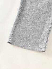 2pcs/Set Girls Sports Outfit, Young Girl Zip-Up Hoodie Sweatshirt + High Waist Loose Sports Pants Set, Girls Clothing, Children Apparel