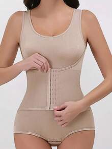 Body sin costuras con cierre a presión reforzado, moldeador corporal para mujer, body moldeador adelgazante