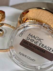 Catrice Magic Shine Eraser Gel To Powder 010 Camera Ready,Gel-to-Powder,Soft Focus Matte,Oil-Control & Long Session,Proes-Jurning,Proes-Ministry,Long Wear Setting,After Make-Up Setting,10g/Net W.0.35oz. - 010 Camera Ready - 查看 10