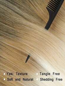 Xpression 6 件装合成光滑 Yaki 辫子预拉伸编织发 - 彩色 - 查看 4