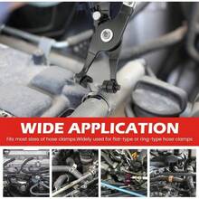 Hose Clamp Pliers Repair, Heavy Duty Hose Clamp Removal With Swivel Flat Band, Automotive Repairing Removal And Installation Of Ring Or Flat Type Hose Clamps - ban đầu - Xem 4