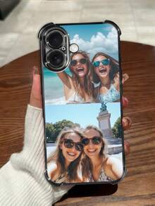 1 Stück personalisiertes, elektroplattiertes stoßfestes Handyhülle, kompatibel mit Apple 16/16 Pro/16 Plus/16 Pro Max/11/11 Pro/11 Pro Max/12/12 Pro/12 Pro Max/13/13 Pro/13 Pro Max/14/14 Plus/14 Pro/14 Pro Max/15/15 Plus/15 Pro/15 Pro Max, personalisiert für Familie/Paar/Kinder/Haustiere