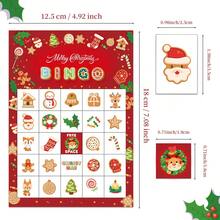 Bingo Spielkarten - Exklusiver Atmosphäremacher für Familienzusammenkünfte, Halloween-Karnevals und Weihnachts-Spieleabende, ein maßgeschneiderter "Atmosphäreführer" für fröhliche Familienmomente, nahtlos anpassbar an drei Szenarien, entfacht interaktive Begeisterung sobald man sie auspackt