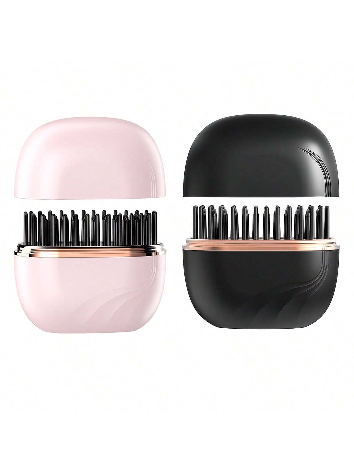 مشط تسريح شعر لا سلكي مع غرة، مشط تسريح صغير وقابل...